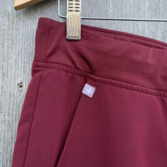 FIGS Pants Womens Medium Burgundy Zamora Cargo Nurse Work - Picture 12 of 16